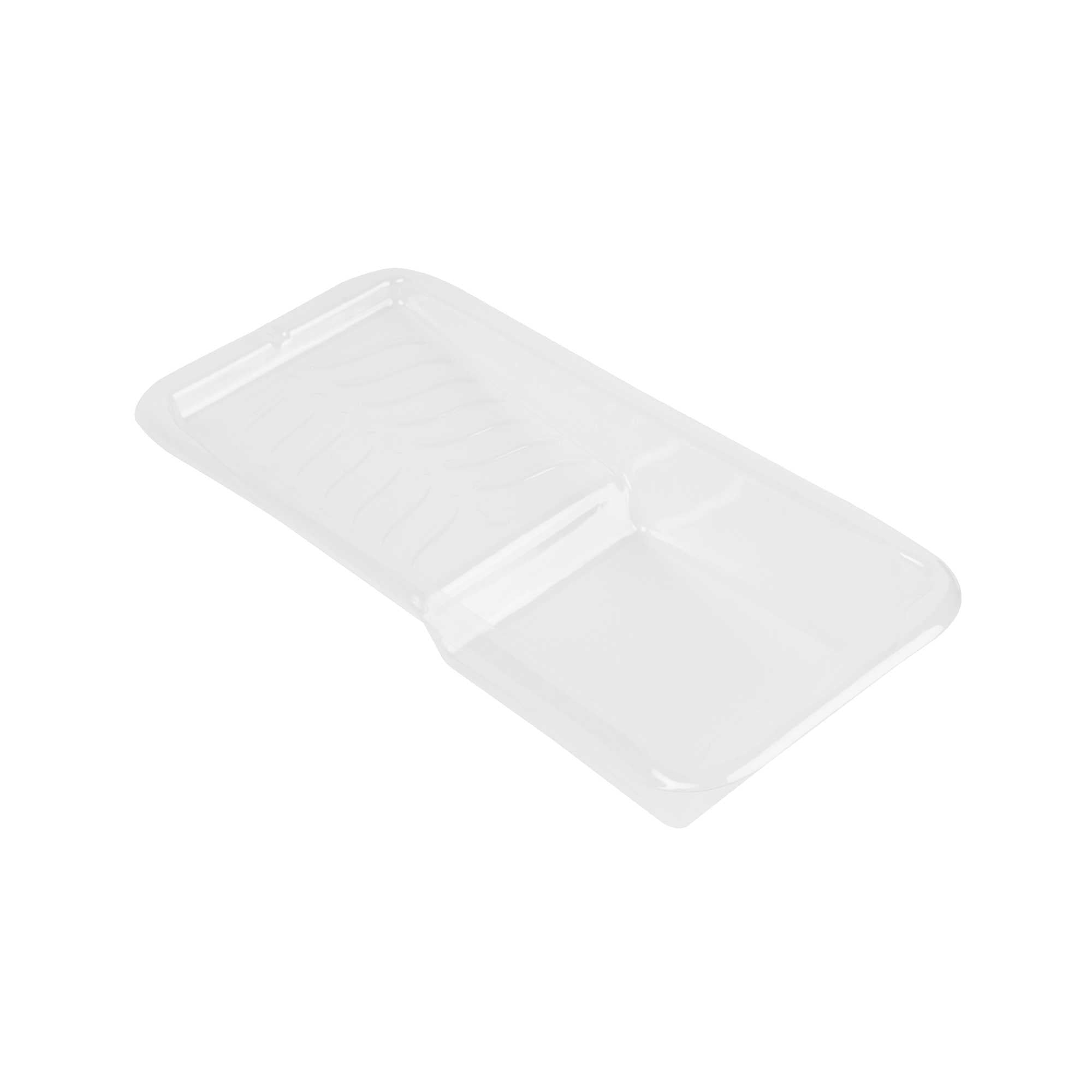 restaurantware Handy Tek Clear Plastic Paint Tray Liner - Fits 1.5 qt Paint Tray - 13 3/4" x 6 3/4" x 2 1/4" - 60 count box