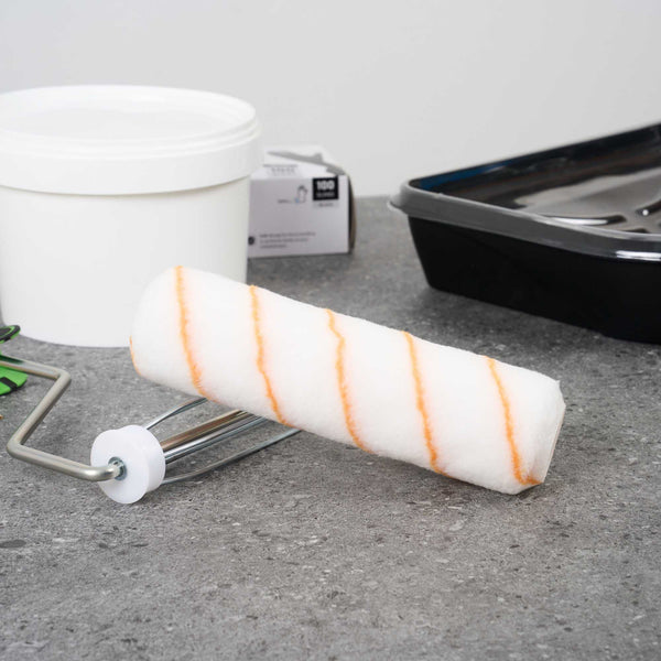Restaurantware Handy Tek Knit Roller Cover - Shed-Resistant With 1/2" Nap - 9" - 24 Count Box