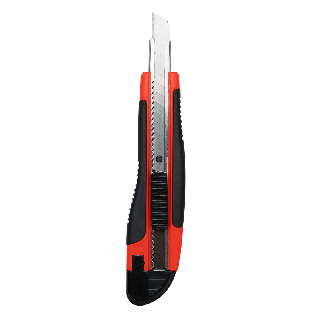 restaurantware Handy Tek Orange Snap Off Blade Knife - Anti-Slip Handle - 5 1/4"" - 4 count box