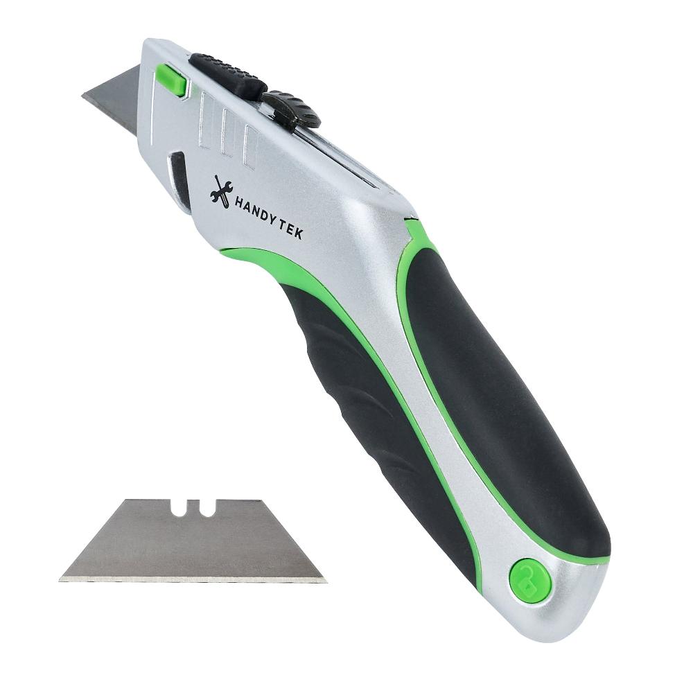 restaurantware Handy Tek Silver Utility Knife - Quick Change Heavy Duty - 7" - 12 count box