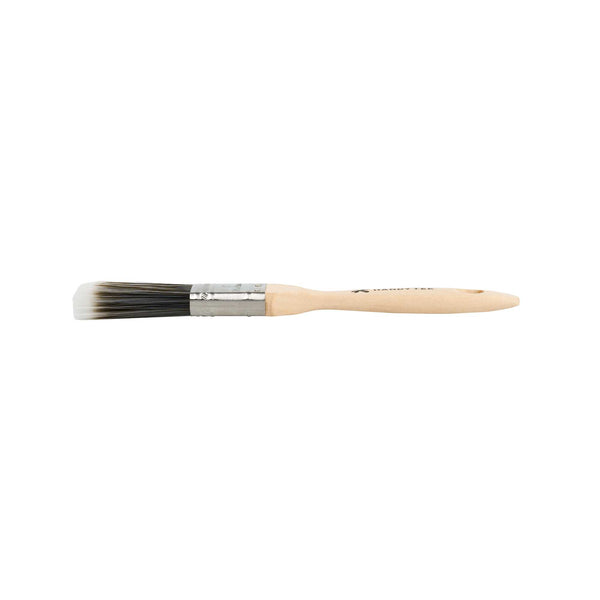 Restaurantware Handy Tek Synthetic Polyester Paint Brush - Flat Beaver Tail - 1" - 6 Count Box