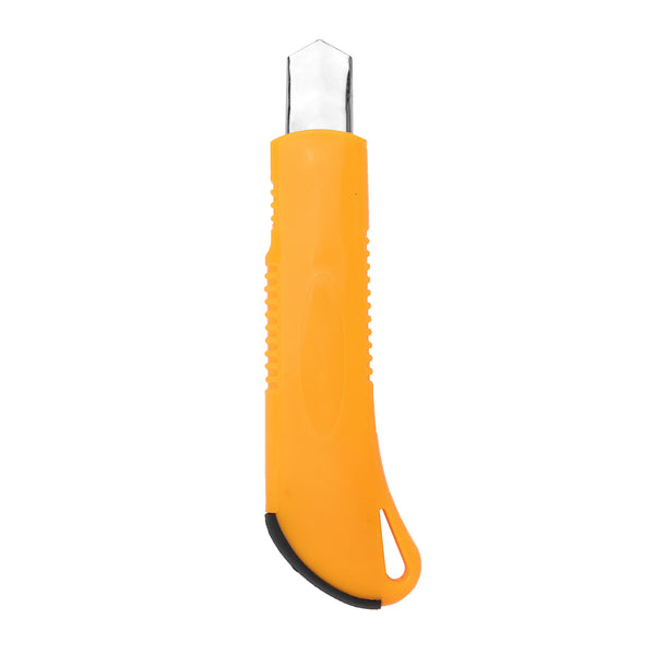 Restaurantware Handy Tek Yellow Snap Off Blade Knife - 6 1/2" - 4 Count Box