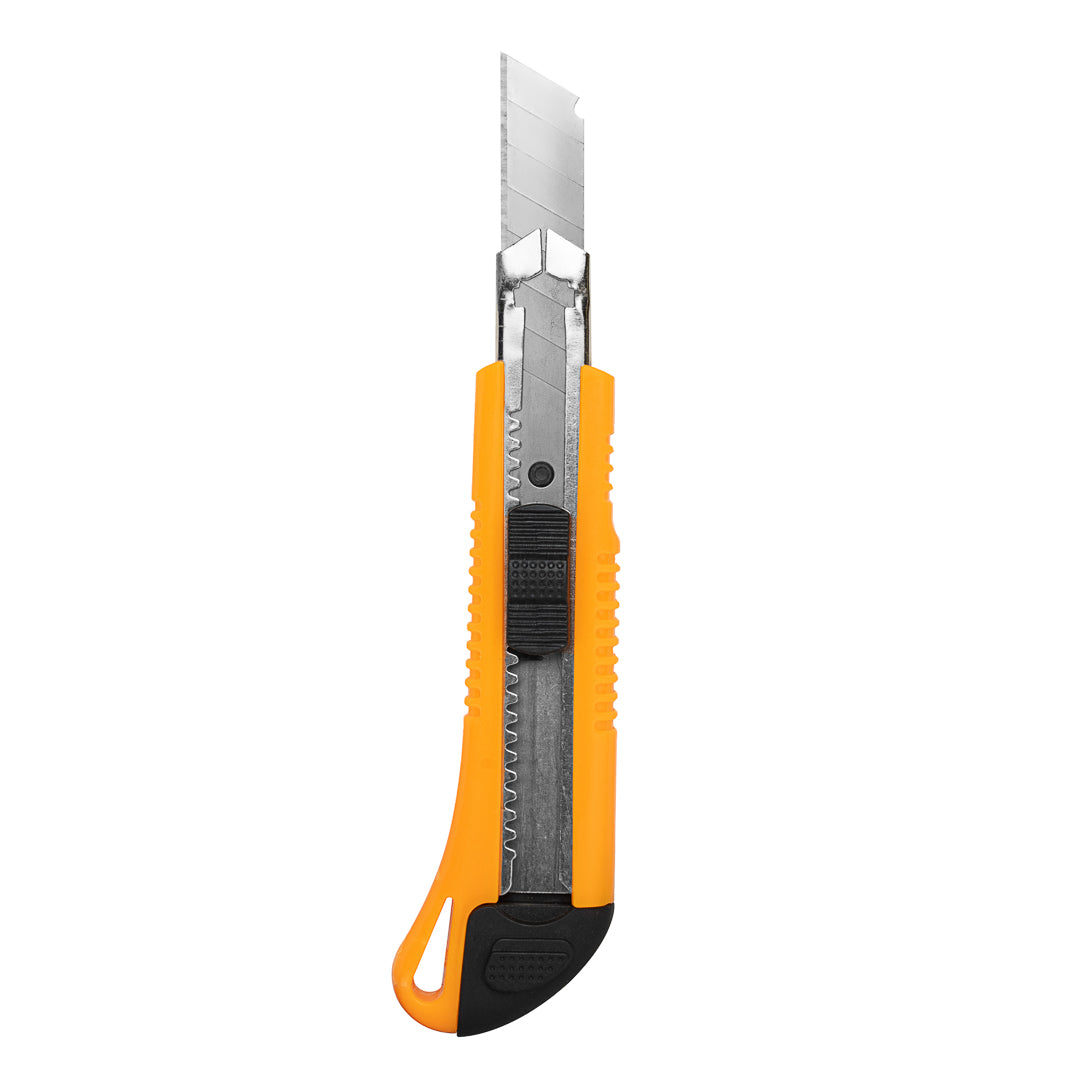 restaurantware Handy Tek Yellow Snap Off Blade Knife - 6 1/2" - 4 count box