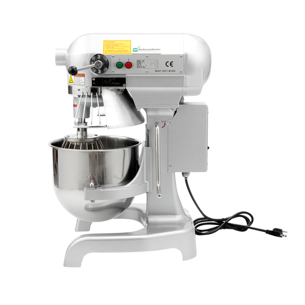 Restaurantware Hi Tek 11 Qt Planetary Stand Mixer - Includes Dough Hook Whisk And Beater With Safety Guard - 1 Count Box