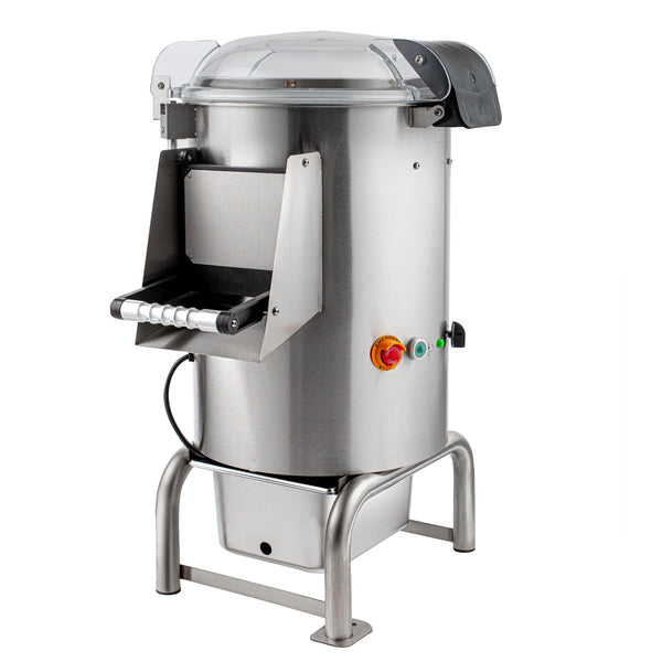 Restaurantware Hi Tek 22 Lb. Stainless Steel Potato Peeler - 110V 1 HP - 1 Count Box