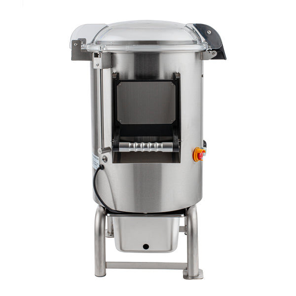 Restaurantware Hi Tek 22 Lb. Stainless Steel Potato Peeler - 110V 1 HP - 1 Count Box
