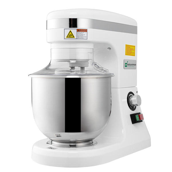 Restaurantware Hi Tek 5 Qt Electric Stand Mixer - Includes Dough Hook Whisk And Beater - 1 Count Box