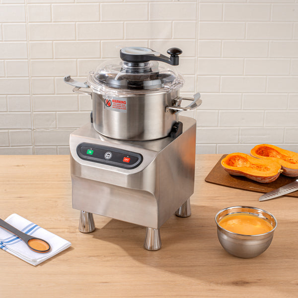 Restaurantware Hi Tek 5L Batch Bowl Food Processor - 1 HP - 1 Count Box