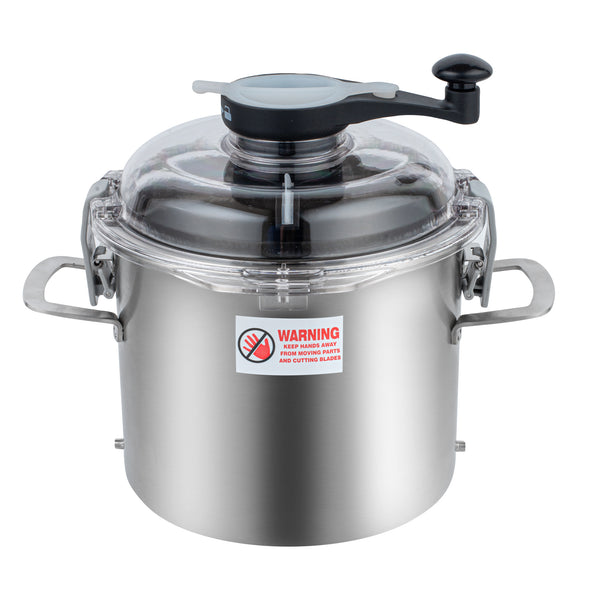 Restaurantware Hi Tek 8L Batch Bowl Food Processor - 1 HP - 1 Count Box
