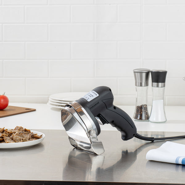 Restaurantware Hi Tek Kebab Slicer / Gyro Cutter - 80W 110V - 1 Count Box