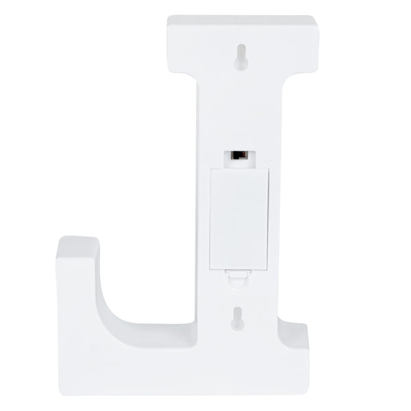 Restaurantware Illumify White LED Marquee Letter L Sign - 8 3/4" - 1 Count Box