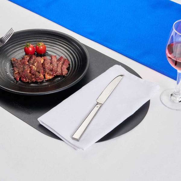 Restaurantware Imperial 13/0 Stainless Steel Table Knife - 9 1/4" - 2 Count Box