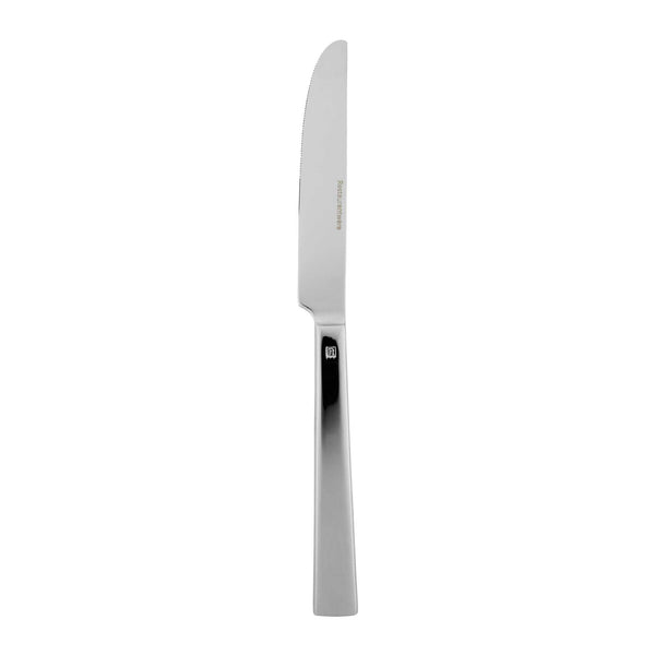 Restaurantware Imperial 13/0 Stainless Steel Table Knife - 9 1/4" - 2 Count Box