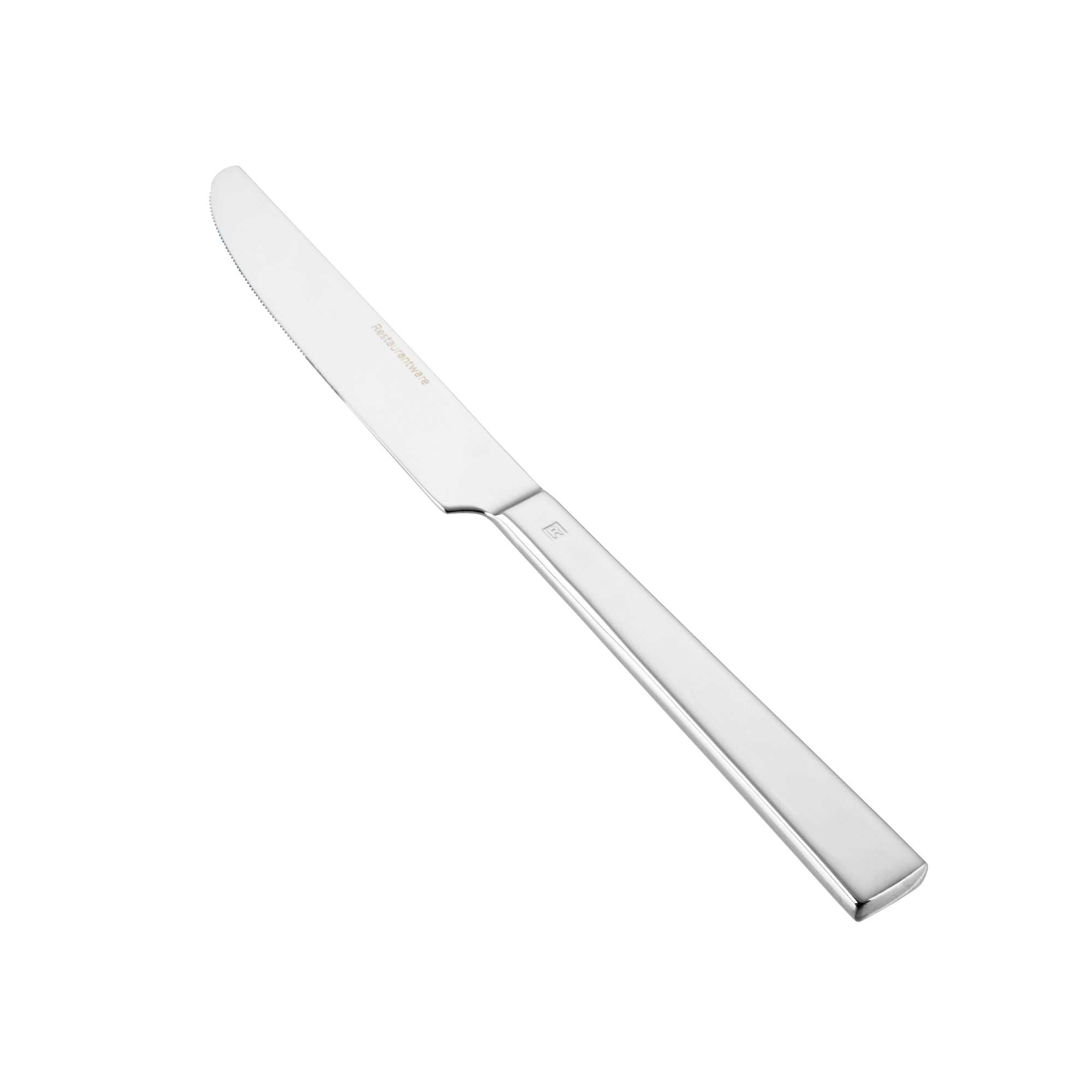 restaurantware Imperial 13/0 Stainless Steel Table Knife - 9 1/4" - 2 count box