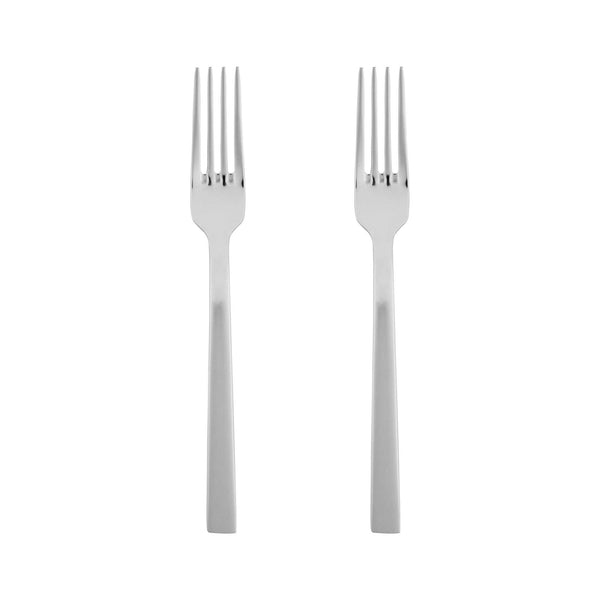 Restaurantware Imperial 18/10 Stainless Steel Dessert Fork - 7" - 2 Count Box