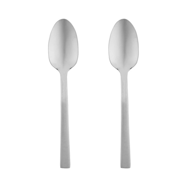 Restaurantware Imperial 18/10 Stainless Steel Dessert Spoon - 7" - 2 Count Box
