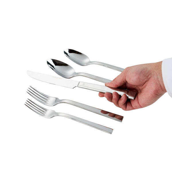 Restaurantware Imperial 18/10 Stainless Steel Flatware Set - With Service For 2 - 10 Count Box
