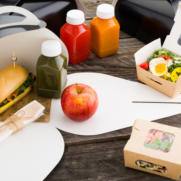 Restaurantware Ingenero Black Paper Small Lunch And Cake Box - 6 1/2" X 6 1/2" X 6 1/2" - 100 Count Box