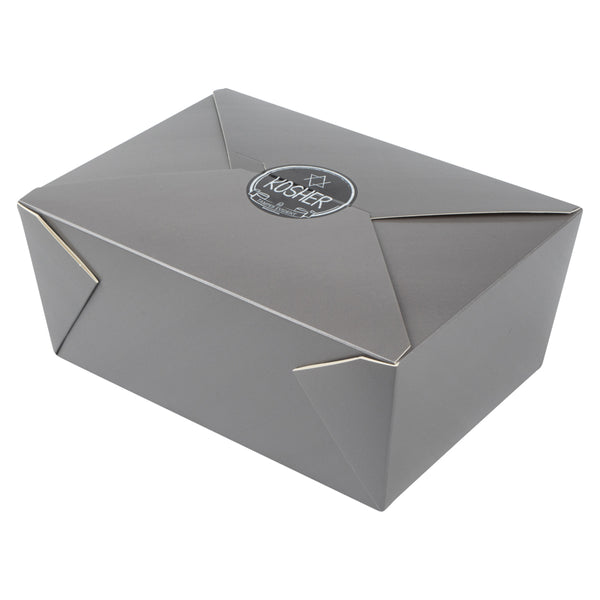 Restaurantware Label Tek Plastic Kosher Label - Black With White Font Tamper-Evident - 2" X 2" - 500 Count Box