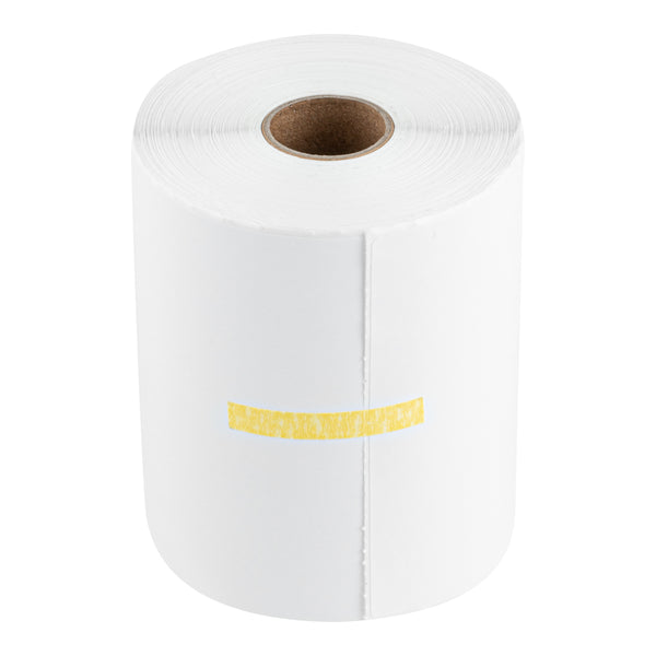 Restaurantware Label Tek White Paper Direct Thermal Label - 6" X 4" - 250 Labels X 10 Rolls