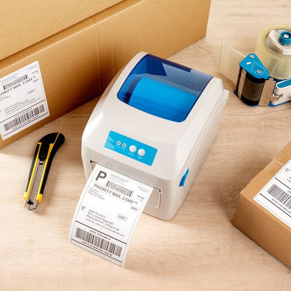Restaurantware Label Tek White Paper Direct Thermal Label - 6" X 4" - 250 Labels X 10 Rolls