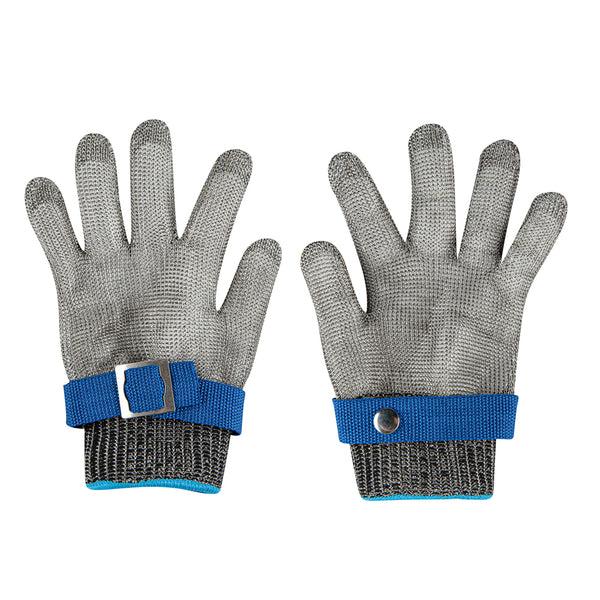 Restaurantware Life Protector Fiber / Stainless Steel Mesh Small Cut-Resistant Glove - Level 9 Food Safe - 8 3/4" X 4" - 1 Count Box