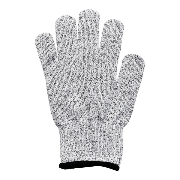 Restaurantware Life Protector Gray Small Cut-Resistant Glove - Level 5 Food Safe - 9" X 5" - 1 Count Box