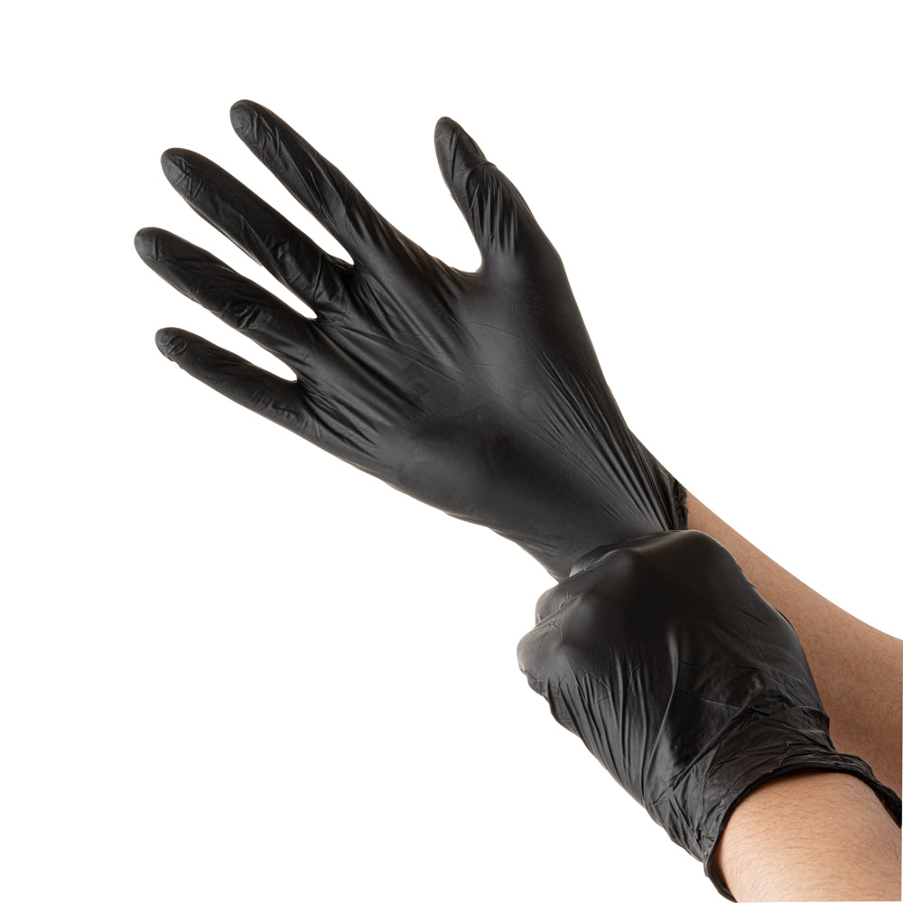 restaurantware Low Derma Blackberry Small Nitrile Gloves - Hypoallergenic Non-Sterile Powder-Free - 1000 count box
