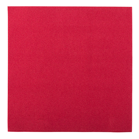 Restaurantware Luxenap Square Bordeaux Paper Napkin - Air Laid - 15 3/4" X 15 3/4" - 600 Count Box
