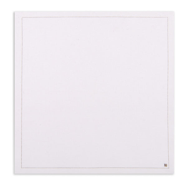 Restaurantware Luxenap Square Ecru Cotton Meal Napkin - Organic Disposable - 8 3/4" X 8 3/4" - 500 Count Box