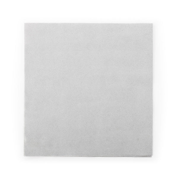 Restaurantware Luxenap Square Gray Paper Napkin - Micropoint 2-Ply - 15 1/2" X 15 1/4" - 1800 Count Box