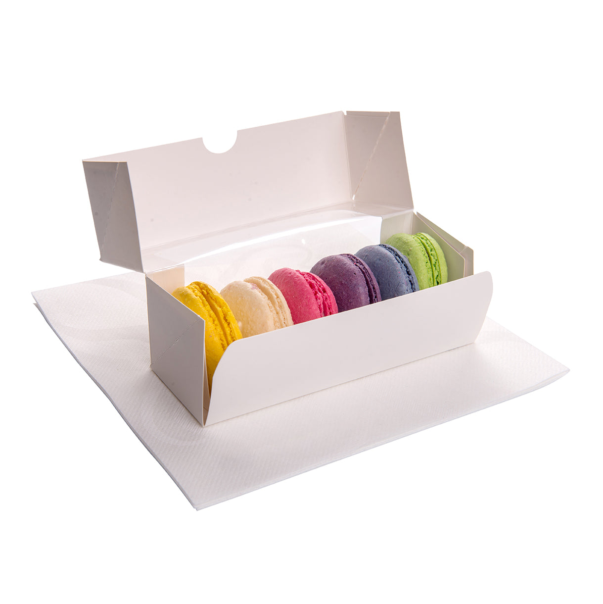 restaurantware Luxenap Square Pure White Paper Napkin - Air Laid - 15 3/4" x 15 3/4" - 600 count box