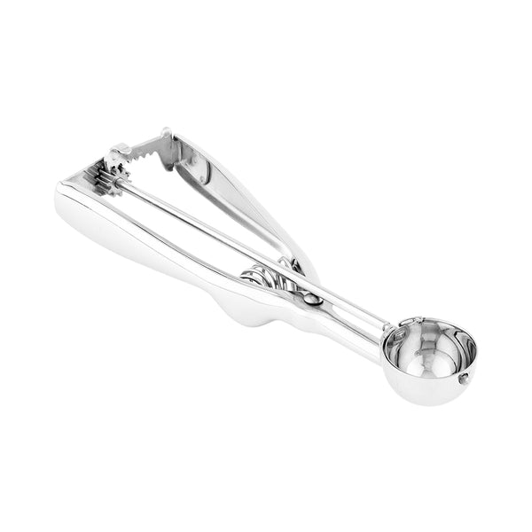 Restaurantware Met Lux 0.3 Oz Silver Stainless Steel #100 Ice Cream Scoop - 1 Count Box