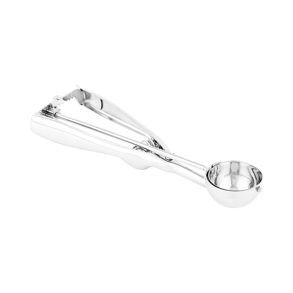 Restaurantware Met Lux 0.6 Oz Silver Stainless Steel #60 Ice Cream Scoop - 1 Count Box
