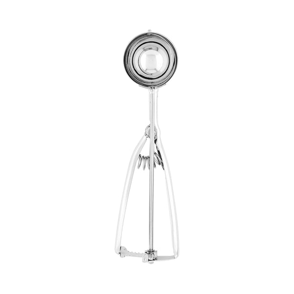 Restaurantware Met Lux 0.9 Oz Silver Stainless Steel #40 Ice Cream Scoop - 1 Count Box