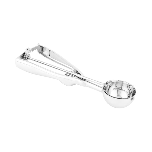 Restaurantware Met Lux 1.2 Oz Silver Stainless Steel #30 Ice Cream Scoop - 1 Count Box