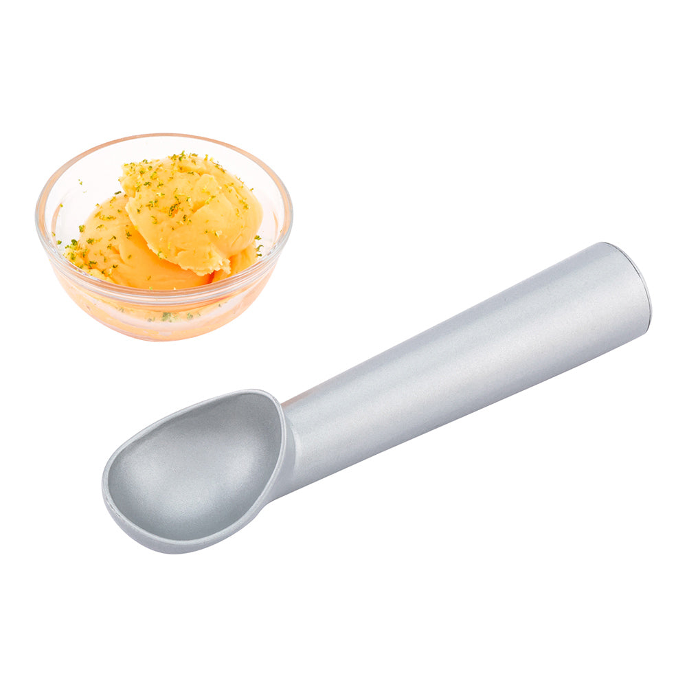 restaurantware Met Lux 1.5 oz Silver Aluminum #24 Ice Cream Scoop / Dipper - Non-Stick - 1 count box