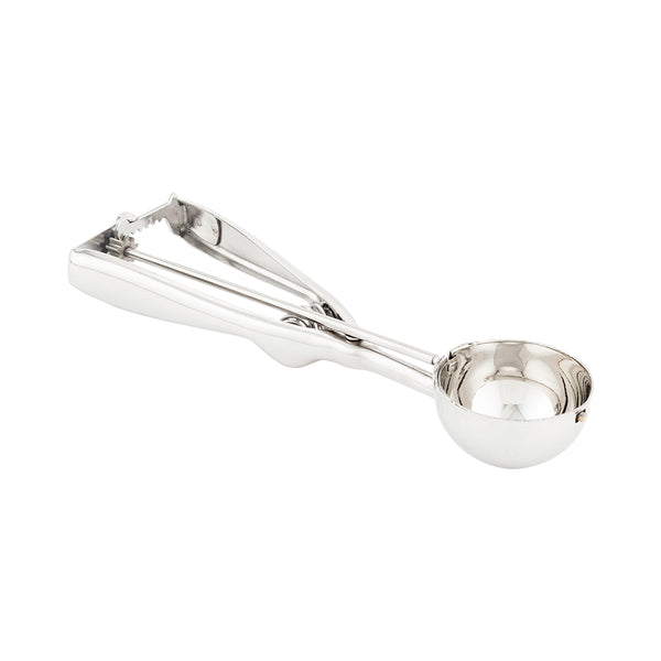 Restaurantware Met Lux 1.7 Oz Silver Stainless Steel #24 Ice Cream Scoop - 1 Count Box