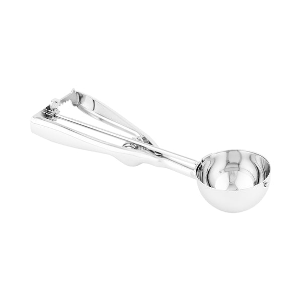 Restaurantware Met Lux 1.9 Oz Silver Stainless Steel #16 Ice Cream Scoop - 1 Count Box