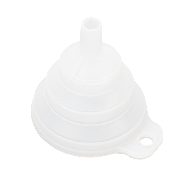 Restaurantware Met Lux 2 Oz Silicone Funnel - Collapsible - 2 3/4" X 2 3/4" X 2 1/2" - 5 Count Box