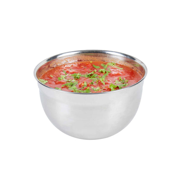 Restaurantware Met Lux 2 Qt Stainless Steel Premium German Mixing Bowl - 1 Count Box