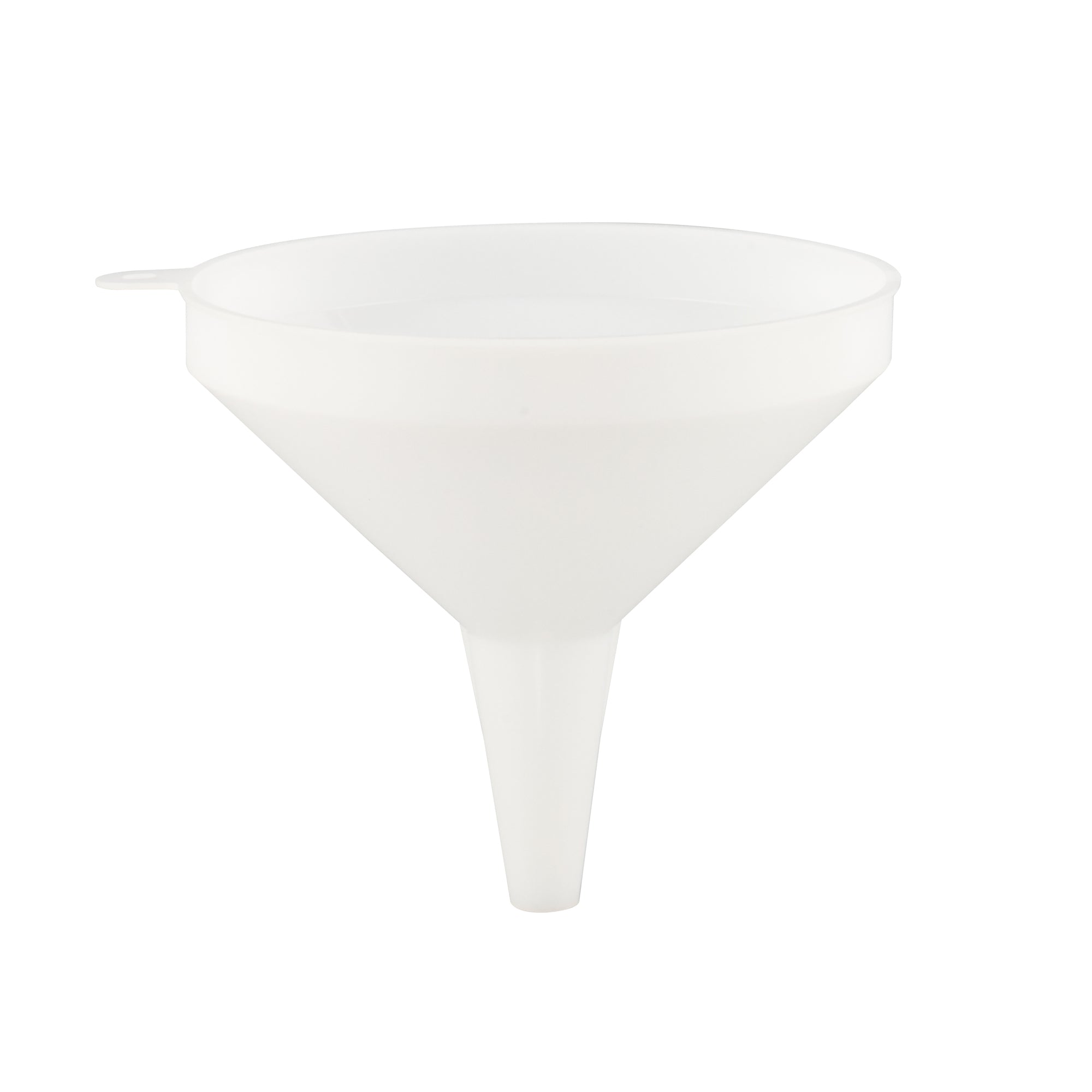restaurantware Met Lux 24 oz White Plastic Funnel - 6 3/4" x 6" x 5 1/2" - 1 count box