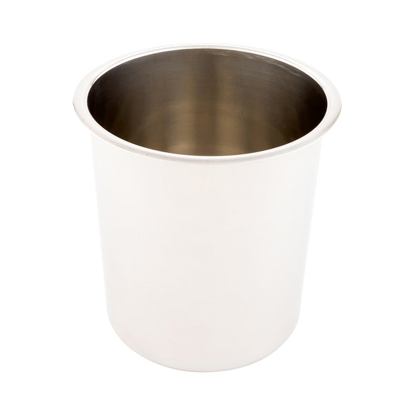 Restaurantware Met Lux 3.5 Qt Stainless Steel Bain Marie Pot - 1 Count Box