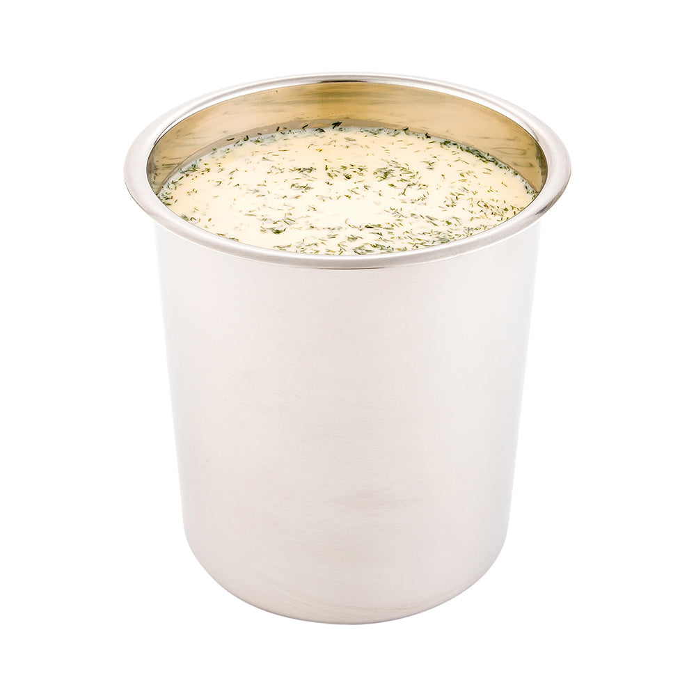 restaurantware Met Lux 3.5 qt Stainless Steel Bain Marie Pot - 1 count box