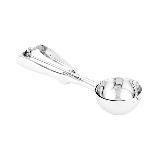 Restaurantware Met Lux 3 Oz Silver Stainless Steel #10 Ice Cream Scoop - 1 Count Box