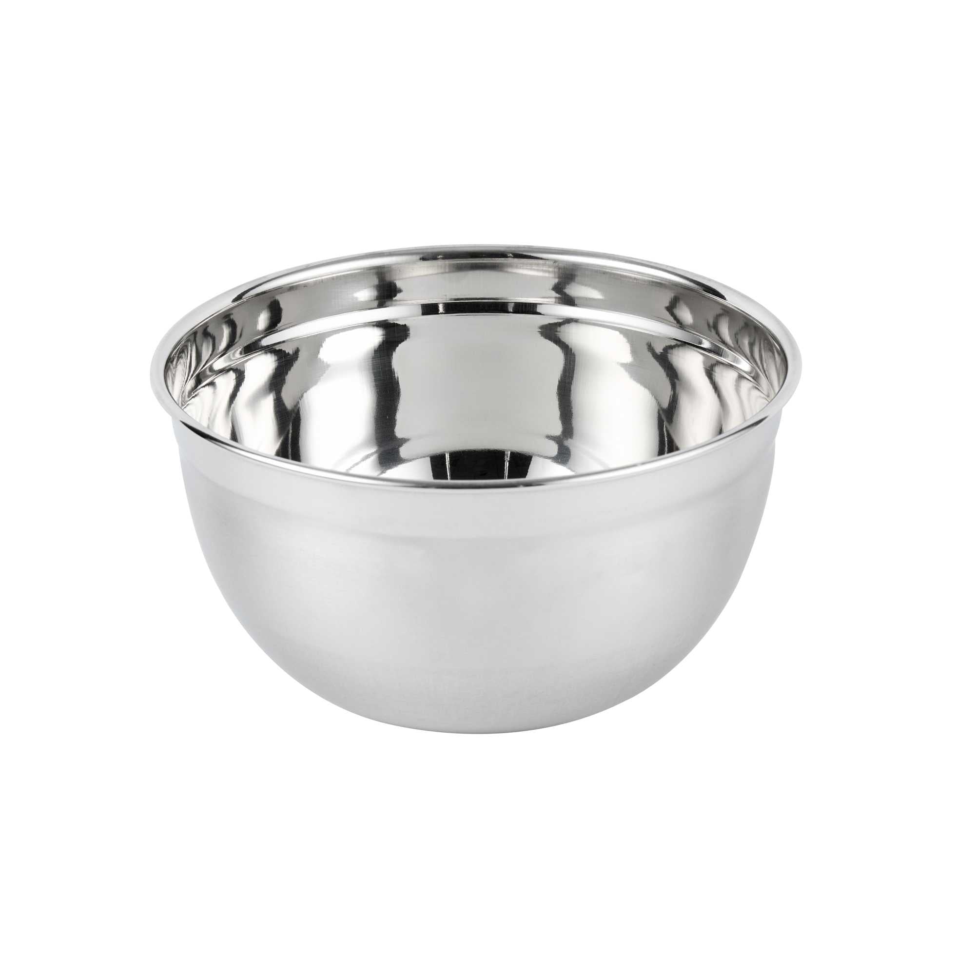 restaurantware Met Lux 3 qt Stainless Steel Premium German Mixing Bowl - 1 count box