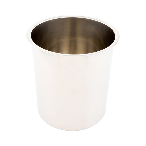 Restaurantware Met Lux 4.25 Qt Stainless Steel Bain Marie Pot - 1 Count Box