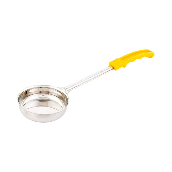 Restaurantware Met Lux 5 Oz Stainless Steel Spoodle - Solid With Yellow Handle - 1 Count Box
