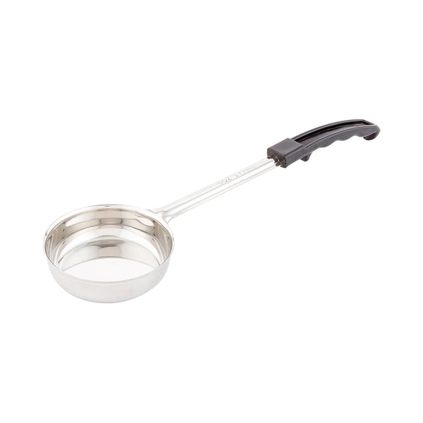 Restaurantware Met Lux 6 Oz Stainless Steel Spoodle - Solid With Black Handle - 1 Count Box