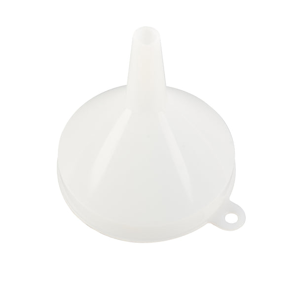 Restaurantware Met Lux 8 Oz White Plastic Funnel - 4 3/4" X 4" X 4 1/2" - 1 Count Box